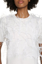 Load image into Gallery viewer, Lucy Ostrich feathers sweater
