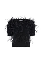 Load image into Gallery viewer, Lucy Ostrich feathers sweater
