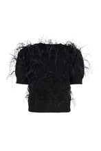 Load image into Gallery viewer, Lucy Ostrich feathers sweater
