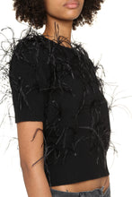 Load image into Gallery viewer, Lucy Ostrich feathers sweater
