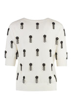 Load image into Gallery viewer, Wool-blend crew-neck sweater

