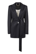 Load image into Gallery viewer, Wool single-breasted blazer
