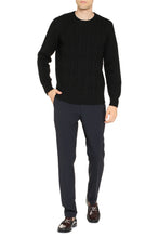 Load image into Gallery viewer, Crew-neck wool sweater
