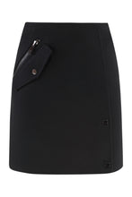 Load image into Gallery viewer, Wool mini skirt
