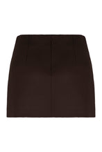 Load image into Gallery viewer, Wool mini skirt
