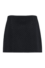 Load image into Gallery viewer, Leak wool mini skirt
