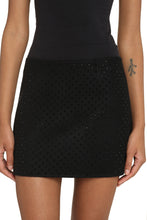 Load image into Gallery viewer, Leak wool mini skirt
