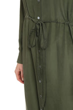 Load image into Gallery viewer, Silk shirtdress
