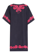 Load image into Gallery viewer, Embroidered silk dress
