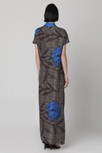 Load image into Gallery viewer, Printed silk shirtdress
