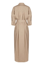 Load image into Gallery viewer, Belted cotton dress
