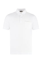 Load image into Gallery viewer, Short sleeve cotton pique polo shirt
