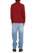 Load image into Gallery viewer, Turtleneck merino wool sweater
