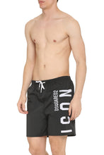 Load image into Gallery viewer, Icon Logo print swim shorts
