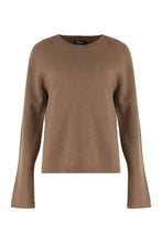 Load image into Gallery viewer, Crew neck sweater Damasco in wool and cashmere
