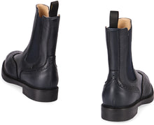 Load image into Gallery viewer, Leather ankle-boots
