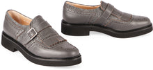 Load image into Gallery viewer, Leather monk-strap shoes
