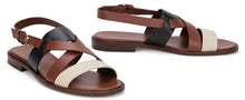 Load image into Gallery viewer, Low leather sandal
