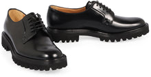 Load image into Gallery viewer, Shannon Leather lace-up derby shoes
