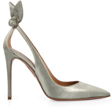 Load image into Gallery viewer, Bow Tie leather pumps
