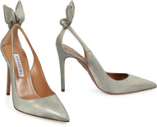 Load image into Gallery viewer, Bow Tie leather pumps
