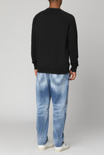 Load image into Gallery viewer, Cotton crew-neck sweatshirt with logo
