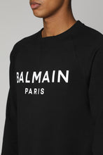 Load image into Gallery viewer, Cotton crew-neck sweatshirt with logo
