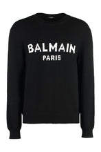 Load image into Gallery viewer, Crew-neck wool sweater

