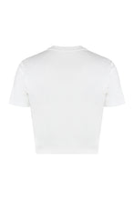 Load image into Gallery viewer, Maple Valley printed stretch cotton T-shirt
