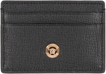 Load image into Gallery viewer, Medusa Biggie pebbled calfskin card holder
