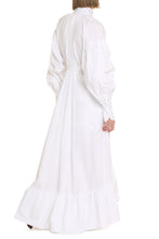 Load image into Gallery viewer, Belted cotton shirtdress
