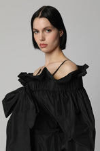 Load image into Gallery viewer, Ruffled cotton blouse
