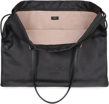 Load image into Gallery viewer, Drawstring leather tote
