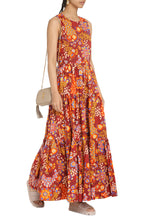 Load image into Gallery viewer, Printed poplin maxi dress
