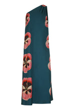 Load image into Gallery viewer, Roy printed silk one shoulder dress

