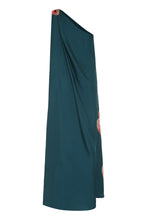 Load image into Gallery viewer, Roy printed silk one shoulder dress
