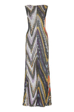 Load image into Gallery viewer, Knitted lurex maxi-dress
