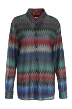 Load image into Gallery viewer, Chevron knit shirt
