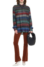 Load image into Gallery viewer, Chevron knit shirt
