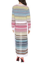 Load image into Gallery viewer, Jacquard knit cardigan
