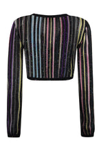 Load image into Gallery viewer, Jacquard knit cardigan

