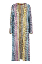 Load image into Gallery viewer, Jacquard knit cardigan
