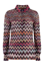 Load image into Gallery viewer, Knitted viscosa-blend shirt
