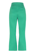 Load image into Gallery viewer, Stretch boot-cut trousers
