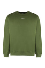 Load image into Gallery viewer, Slogan Classique cotton crew-neck sweatshirt
