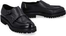 Load image into Gallery viewer, Leather monk-strap shoes

