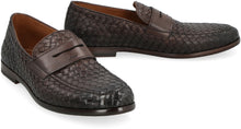 Load image into Gallery viewer, Woven leather loafers
