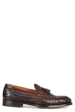 Load image into Gallery viewer, Woven leather loafers
