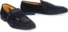 Load image into Gallery viewer, Duke suede monk-strap shoes
