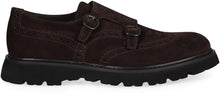 Load image into Gallery viewer, Suede monk-strap shoes
